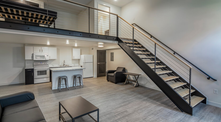 Interior of Fulton Place