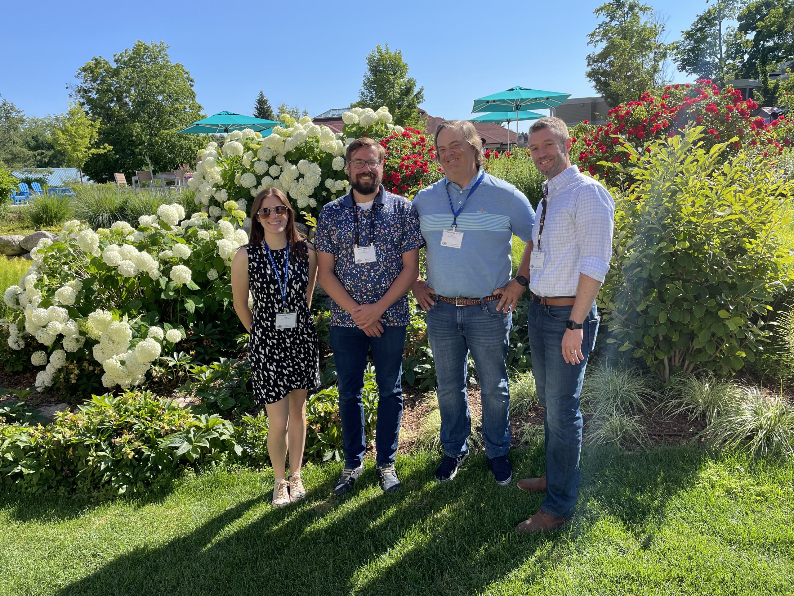SME team members at conference