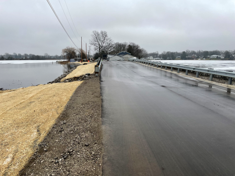 Maloney Street Over Clear Long Lake Canal